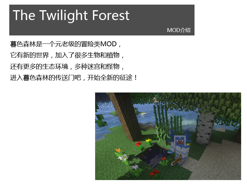 图片[2]-[独立Mod] [1.19.2-1.6.2][TheTwilightForest——暮色森林][新增1.19.2]老牌冒险东山再起-Forge模组论坛-资源发布-像素交际